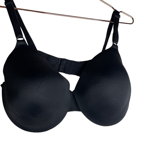 Warner’s This Is Not a Bra T-Shirt Bra Black 40D - Picture 3 of 6